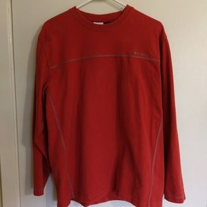 Columbia Mens Crew Sweater Cotton Medium Pullover